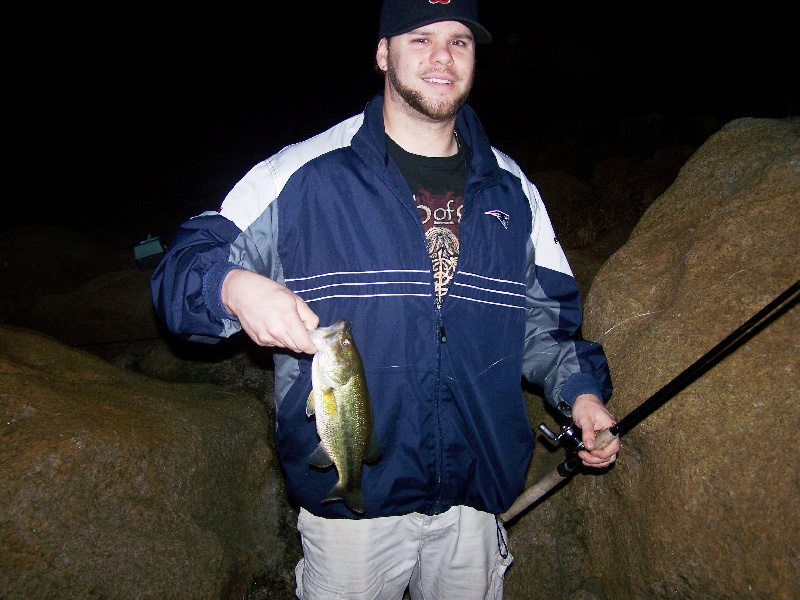 Carls first bass of 2011 near Hopkinton