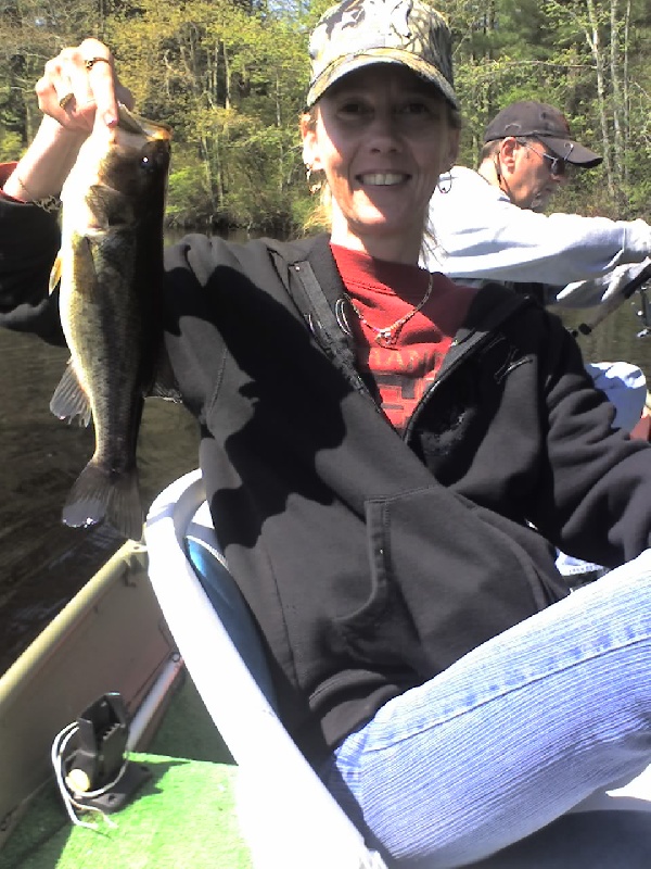 largemouth bass near West Greenwich