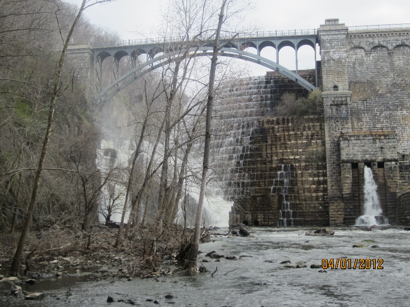 Croton Dam Opening day 2012